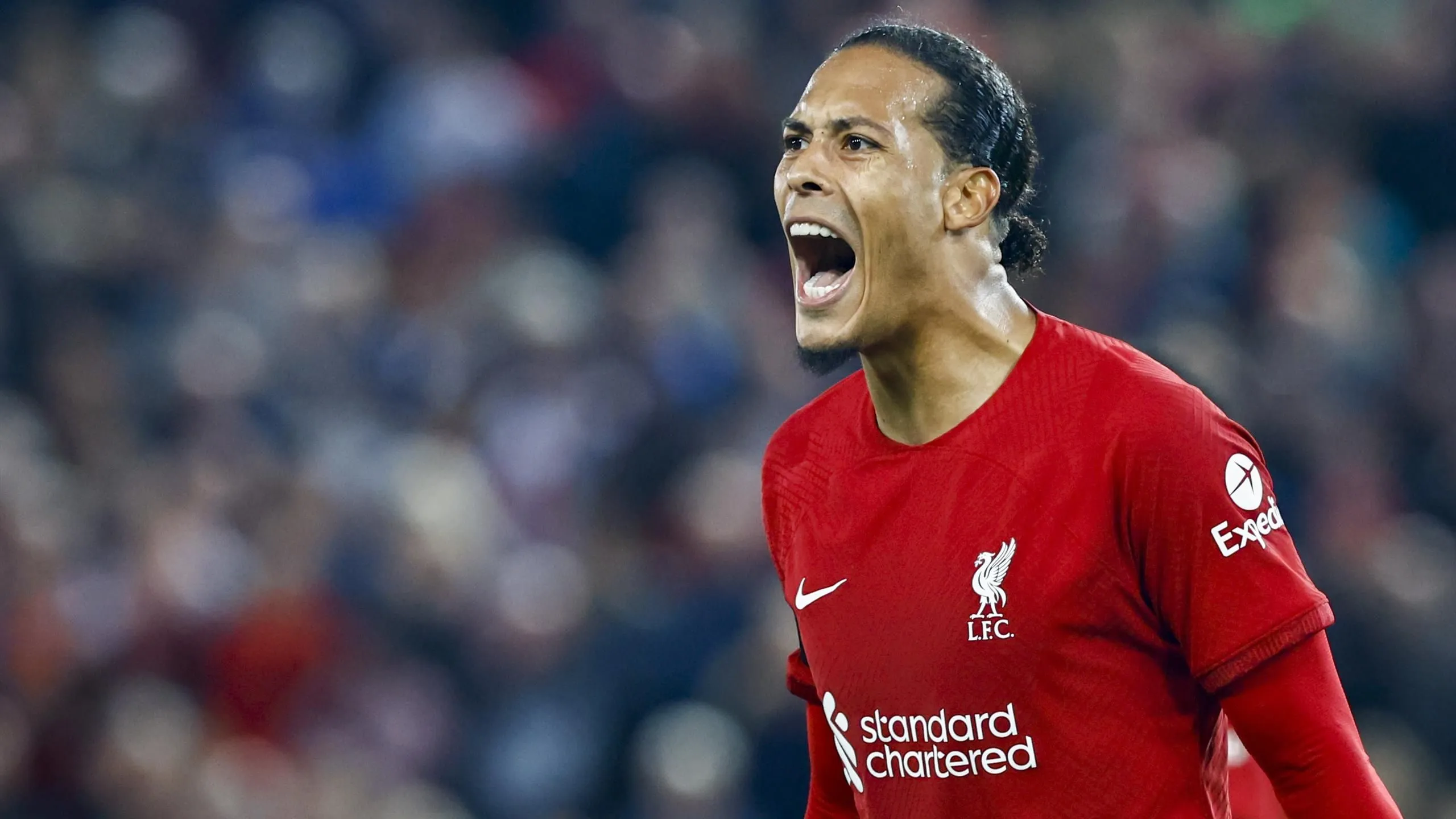 Virgil van Dijk seen vacationing with Manchester City stars